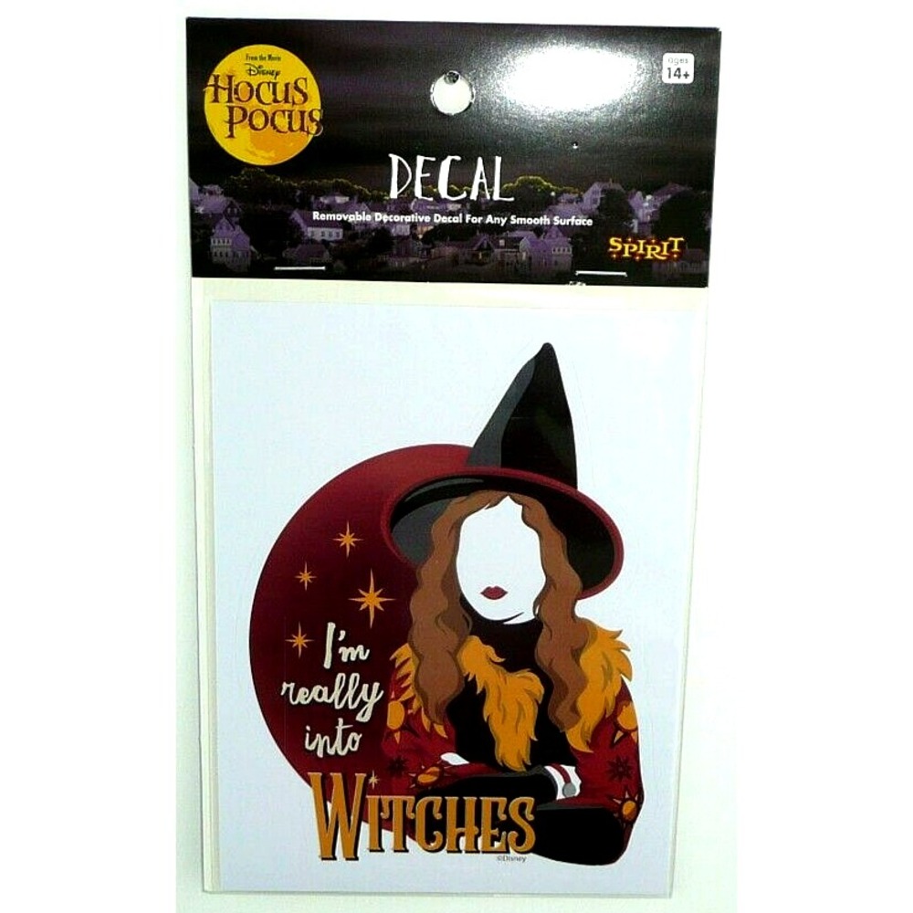 Hocus Pocus Dani Witch Costume Decal Halloween Witchcraft Magic Sister Disney